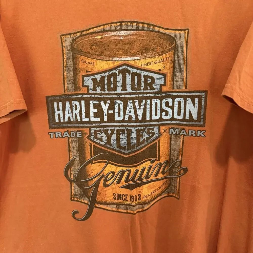 Vintage 00s Harley Davidson Motorcycles‎ Beartooth Pass Montana Shirt Size XL
